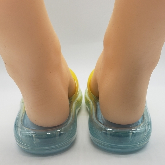 327- Tory Burch Sandals Bubble Jelly Island Blue Firefly 402 Size 6 US NWT - Picture 4 of 9